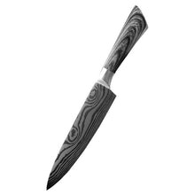 Load image into Gallery viewer, Household Stainless Steel damascus pattern kitchen knives - Kitchen Altitude
