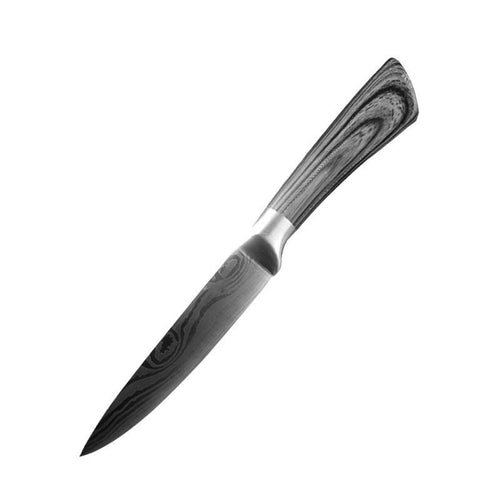 Household Stainless Steel damascus pattern kitchen knives - Kitchen Altitude