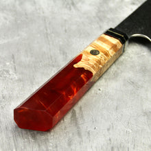 Load image into Gallery viewer, Damascus Chef Knife with Resin Wood Handle Japanese - Kitchen Altitude
