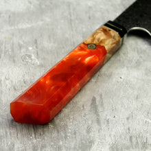 Load image into Gallery viewer, Damascus Chef Knife with Resin Wood Handle Japanese - Kitchen Altitude
