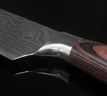 Load image into Gallery viewer, Damascus Kitchen Knife Sets Stainless Steel Pattern Cooking Knives - Kitchen Altitude
